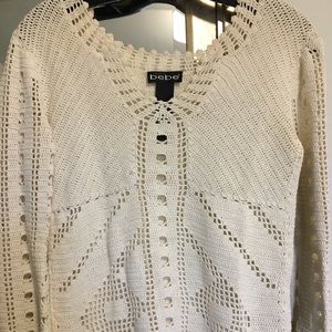BEBE knitted sweater - boho like.